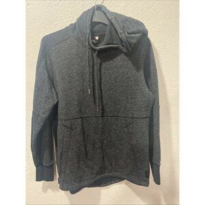 Men’s Under Armour Speckle Terry Hoody Black Size LARGE MINT!